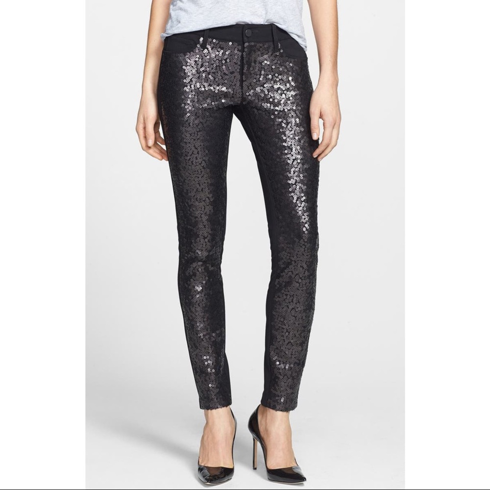 NWT Paige Sequin Front Pant